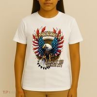 America Love It Or Leave It Patriotic Eagle T-Shirt thumb 4