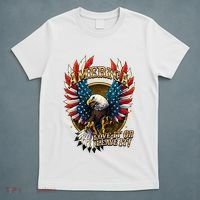 America Love It Or Leave It Patriotic Eagle T-Shirt thumb 5