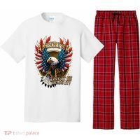America Love It Or Leave It Patriotic Eagle Pajama Set thumb 0