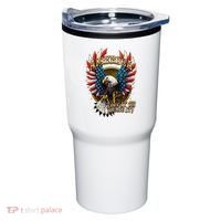 America Love It Or Leave It Patriotic Eagle Tumbler thumb 0