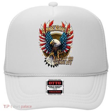 America Love It Or Leave It Patriotic Eagle Hat