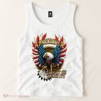 America Love It Or Leave It Patriotic Eagle Tank Top thumb 2