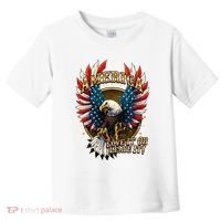America Love It Or Leave It Patriotic Eagle Toddler T-Shirt thumb 0