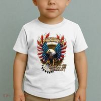 America Love It Or Leave It Patriotic Eagle Toddler T-Shirt thumb 2