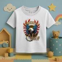 America Love It Or Leave It Patriotic Eagle Toddler T-Shirt thumb 3
