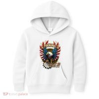 America Love It Or Leave It Patriotic Eagle Kids Hoodie thumb 0