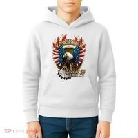 America Love It Or Leave It Patriotic Eagle Kids Hoodie thumb 4