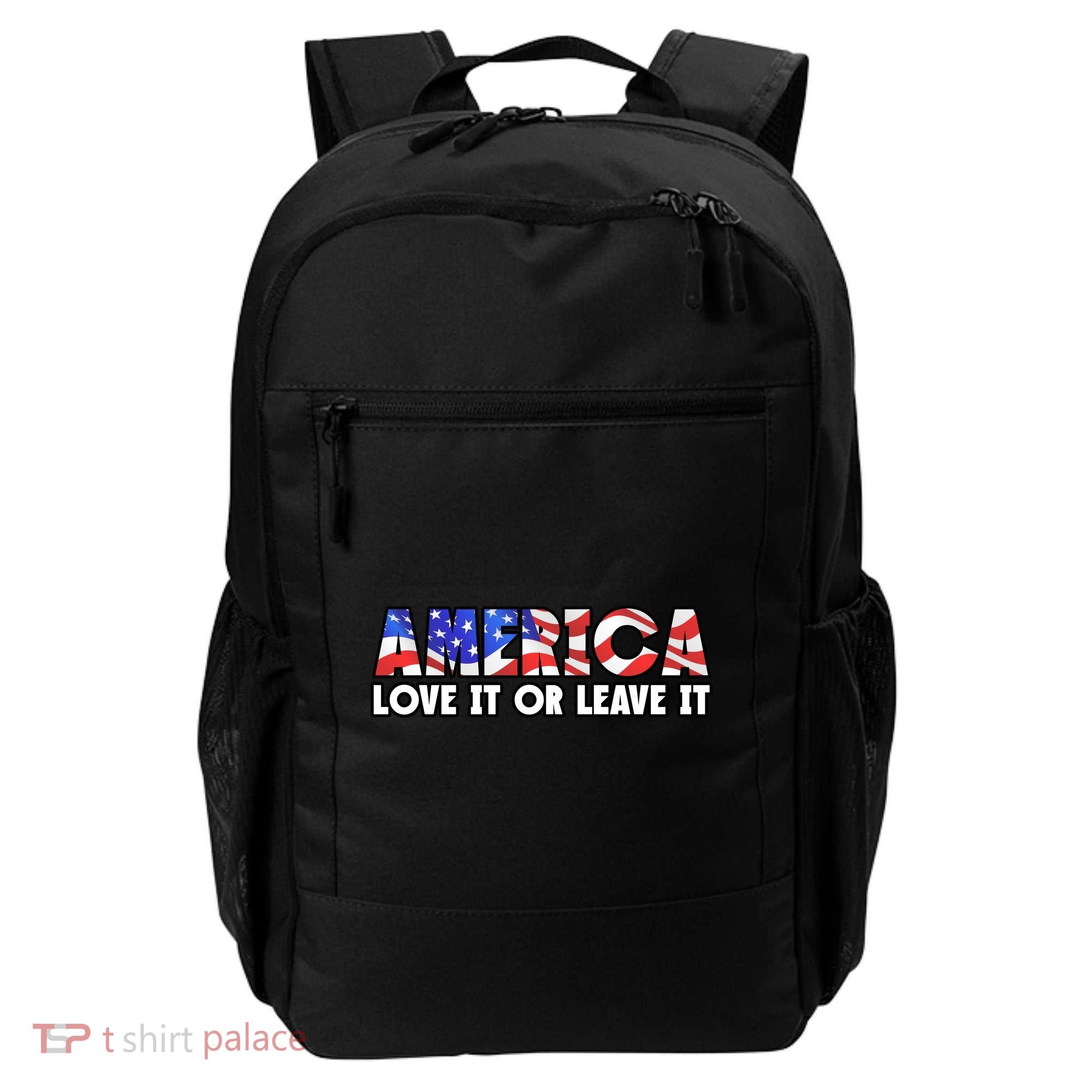 America Love It Or Leave It Backpack