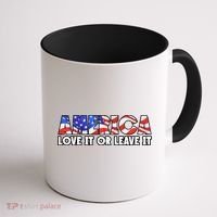 America Love It Or Leave It Coffee Mug thumb 1