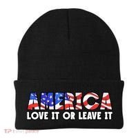 America Love It Or Leave It Beanie thumb 0