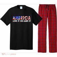 America Love It Or Leave It Pajama Set thumb 0