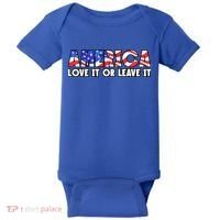 America Love It Or Leave It Baby Bodysuit thumb 0