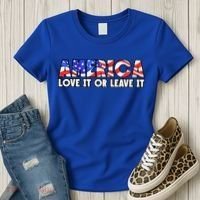 America Love It Or Leave It Women's T-Shirt thumb 3