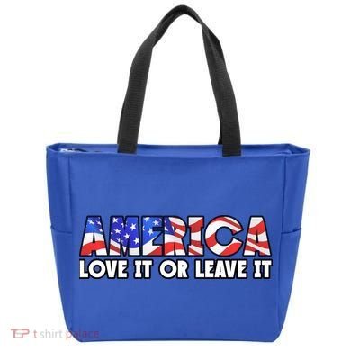 America Love It Or Leave It Tote Bag