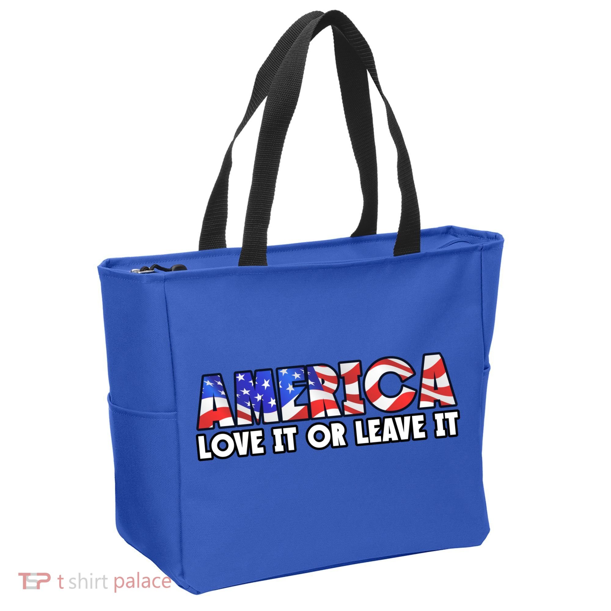 America Love It Or Leave It Tote Bag