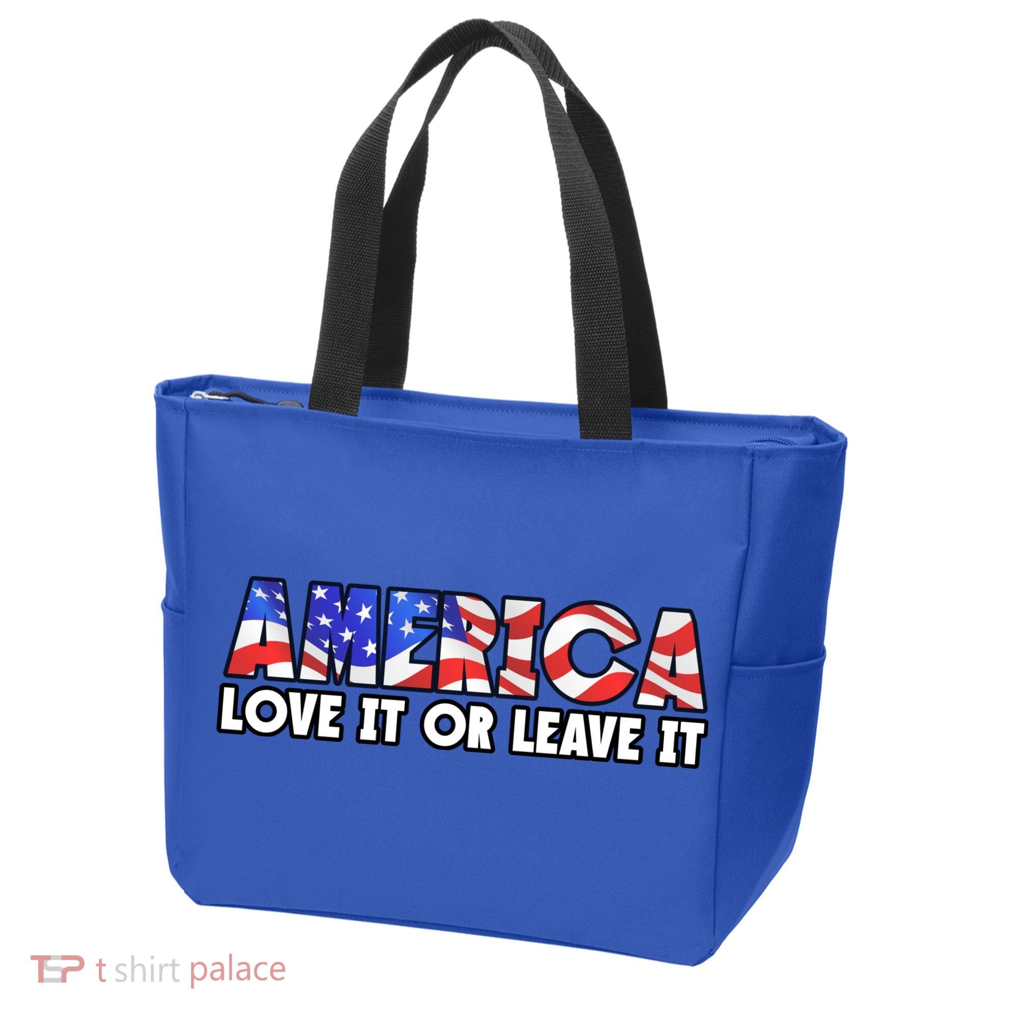 America Love It Or Leave It Tote Bag