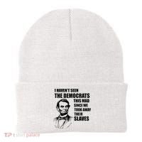 Abe Lincoln I HavenT Seen Democrats This Mad Beanie thumb 0