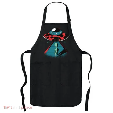 Alien Entering UFO Apron