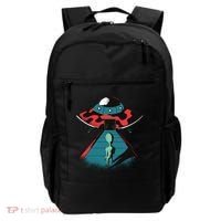 Alien Entering UFO Backpack thumb 0
