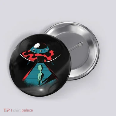 Alien Entering UFO Button
