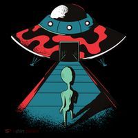 Alien Entering UFO Button thumb 1