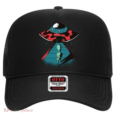 Alien Entering UFO Hat