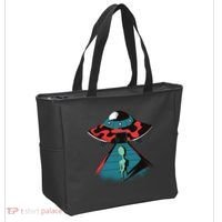 Alien Entering UFO Tote Bag thumb 2