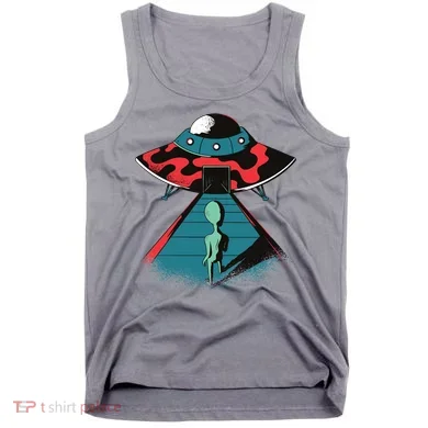 Alien Entering UFO Tank Top