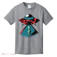 Alien Entering UFO Kids T-Shirt thumb 0