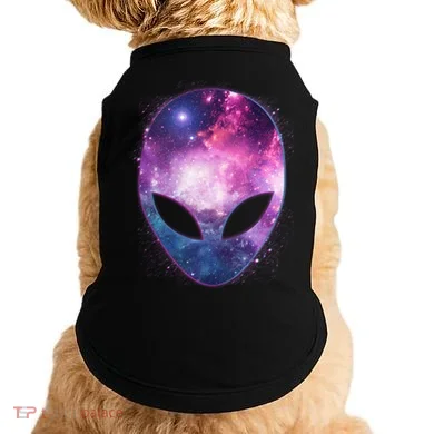 Alien Galaxy Face Doggie Tank