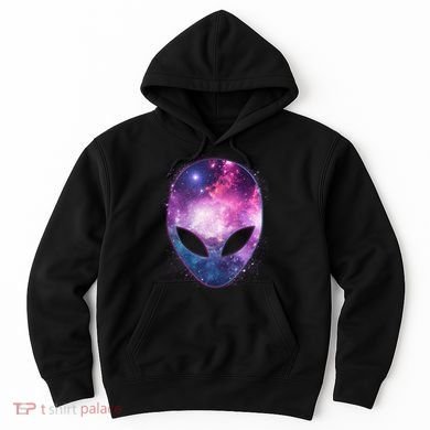Alien Galaxy Face Hoodie