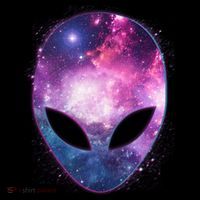 Alien Galaxy Face Apron thumb 3