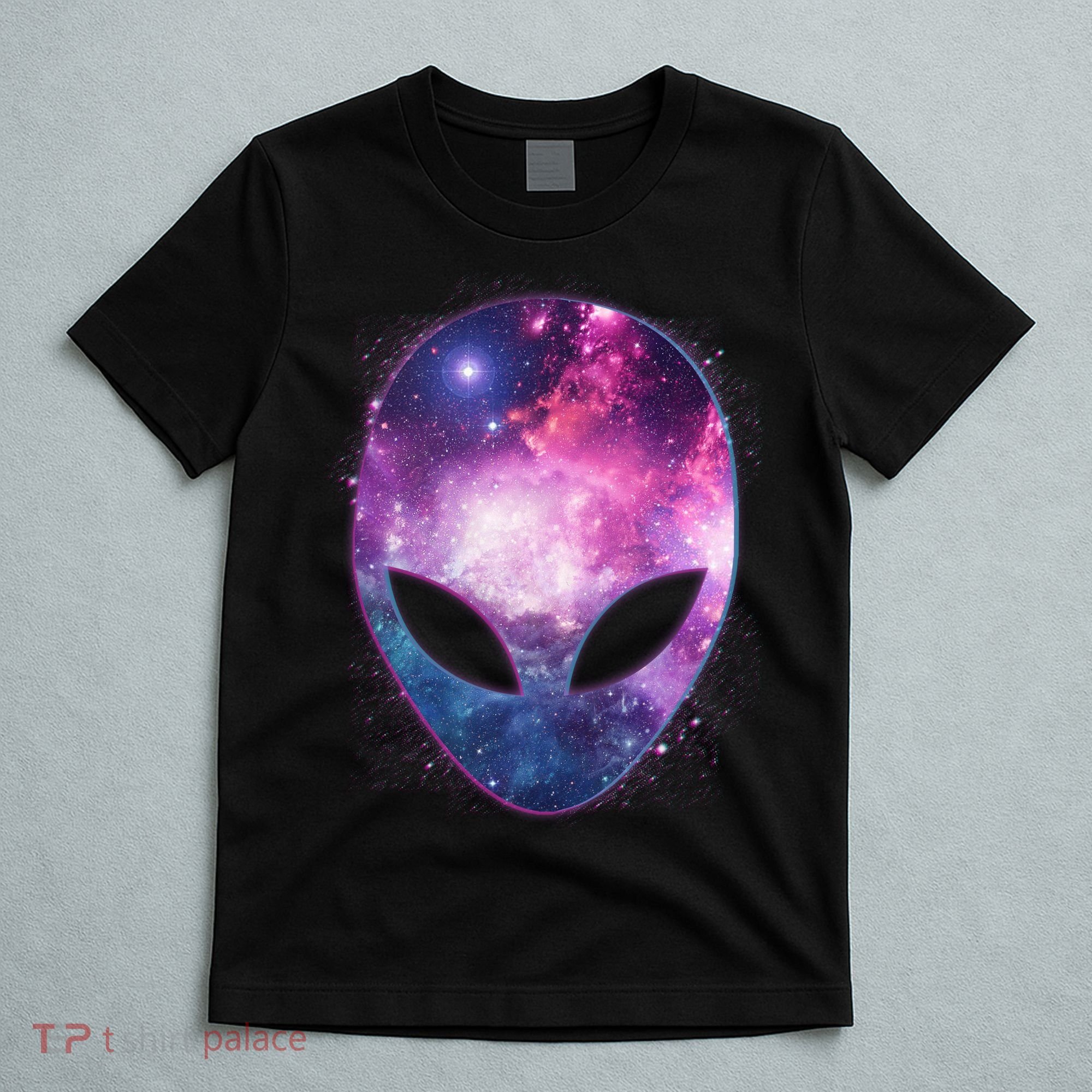 Alien Galaxy Face T-Shirt