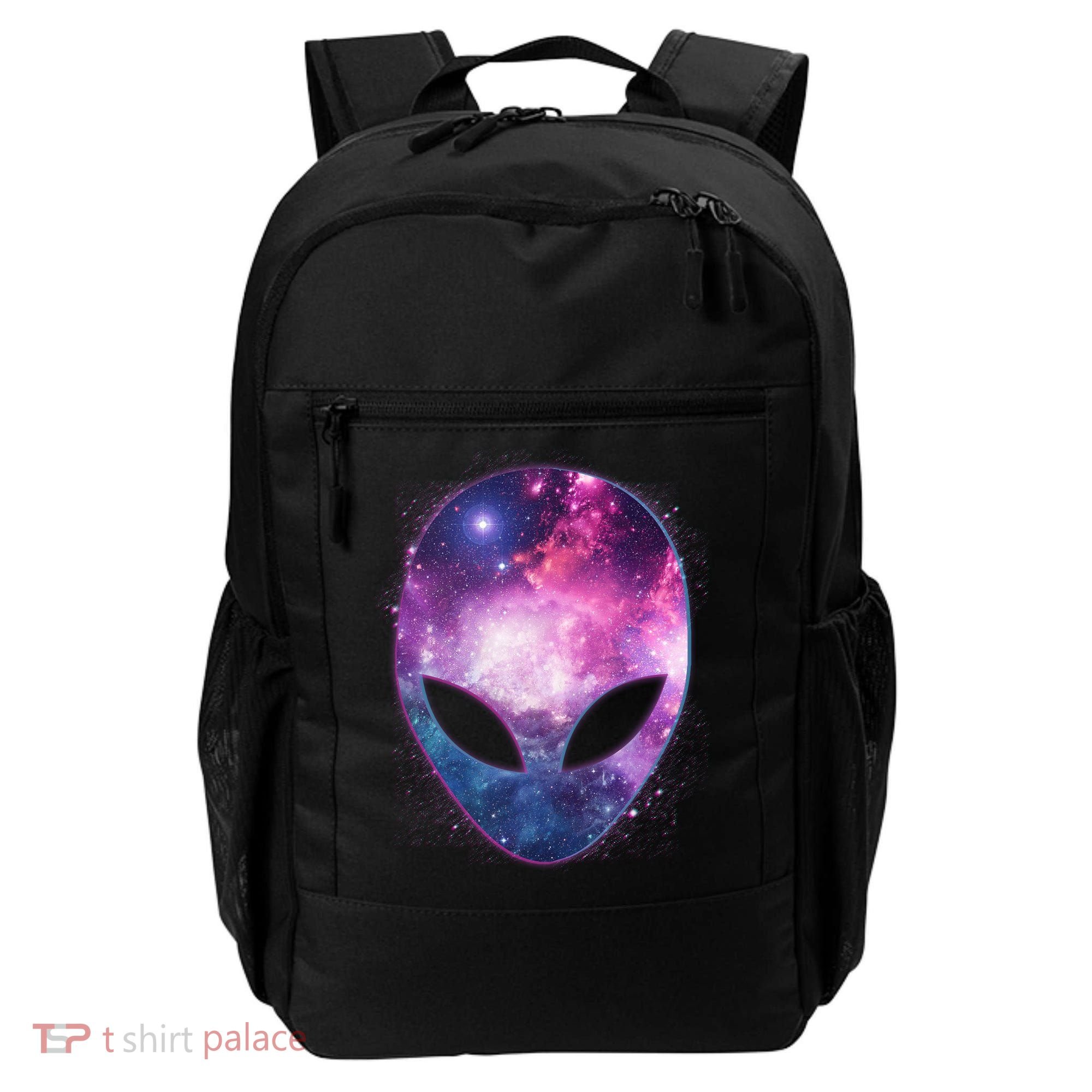 Alien Galaxy Face Backpack