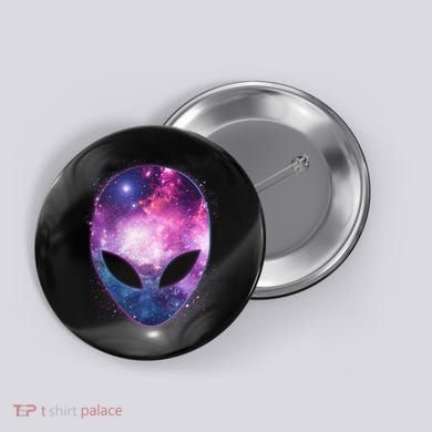 Alien Galaxy Face Button