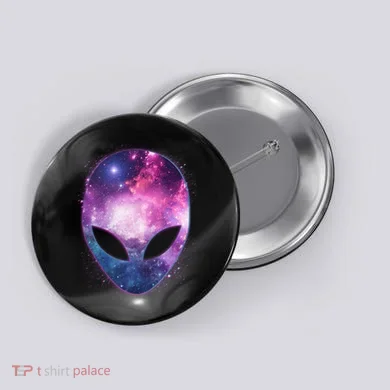 Alien Galaxy Face Button