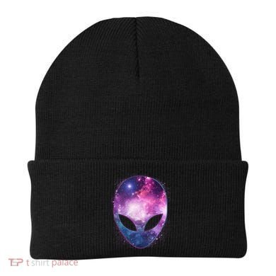 Alien Galaxy Face Beanie