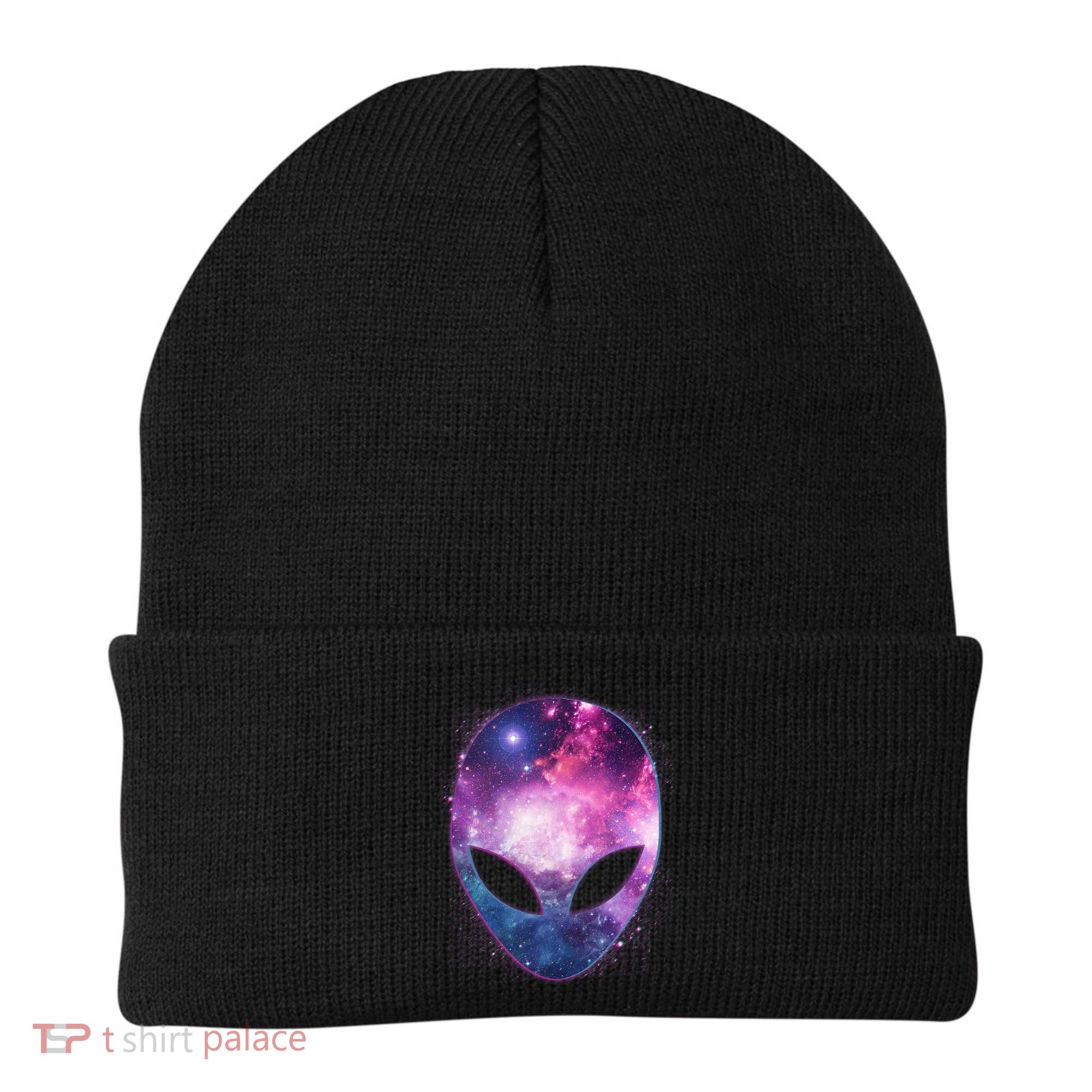 Alien Galaxy Face Beanie