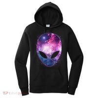 Alien Galaxy Face Women's Hoodie thumb 0