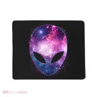 Alien Galaxy Face Mousepad thumb 0