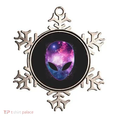 Alien Galaxy Face Ornament