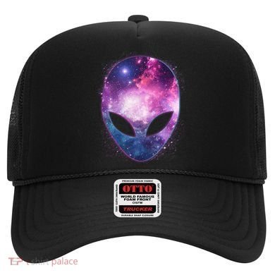 Alien Galaxy Face Hat