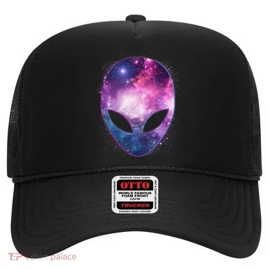 Alien Galaxy Face Hat