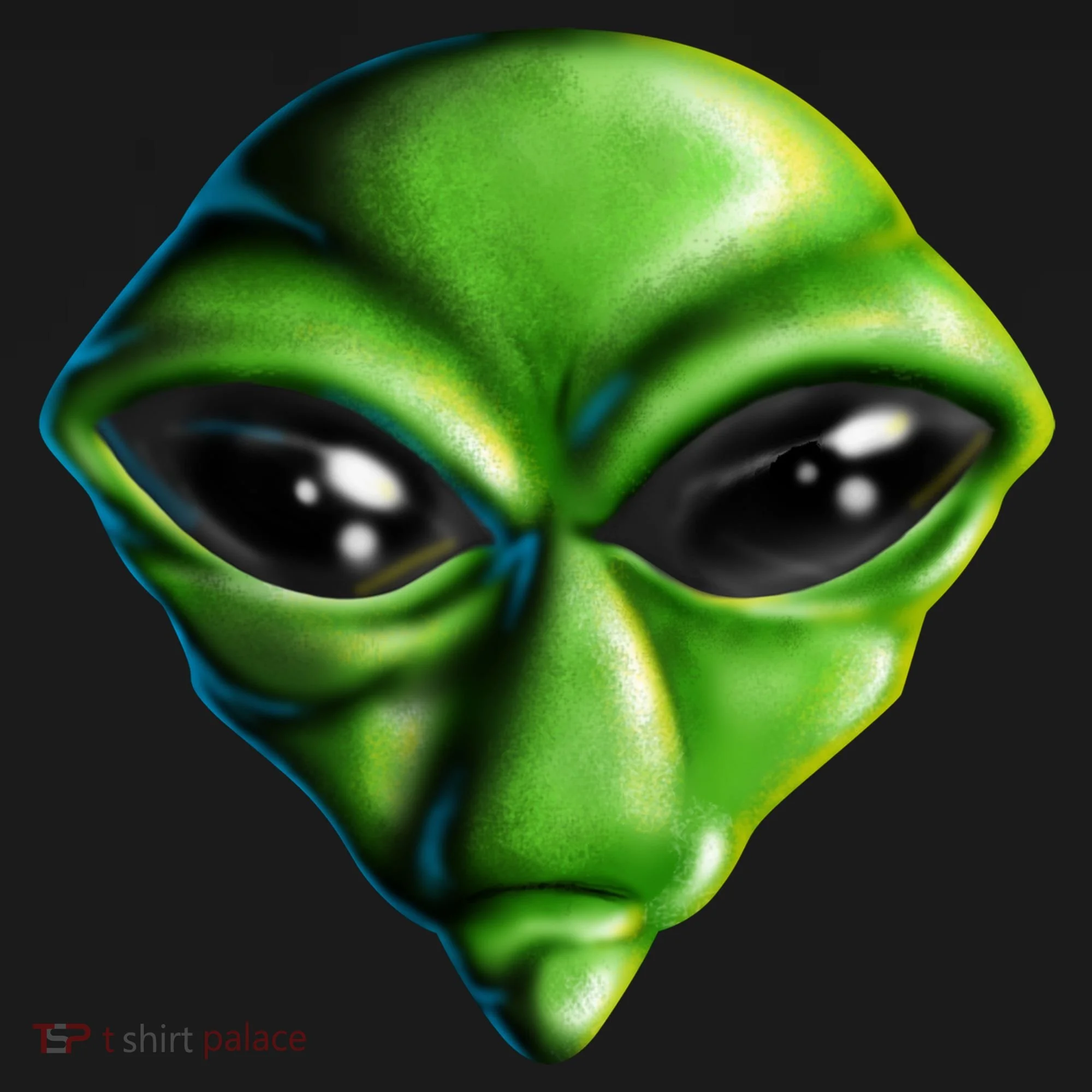 Alien Head Doggie Tank