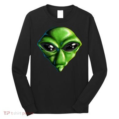Alien Head Long Sleeve Shirt