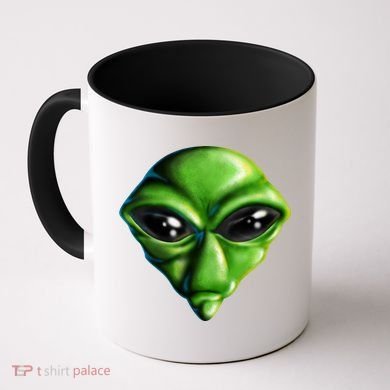 Alien Head Coffee Mug