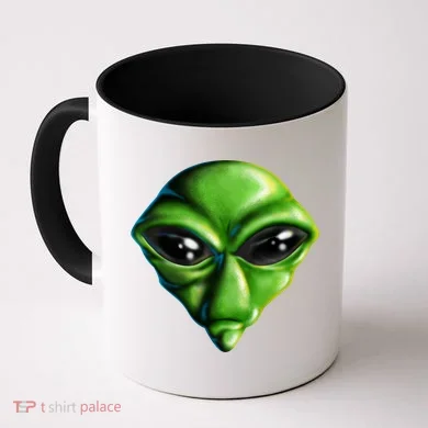 Alien Head Coffee Mug
