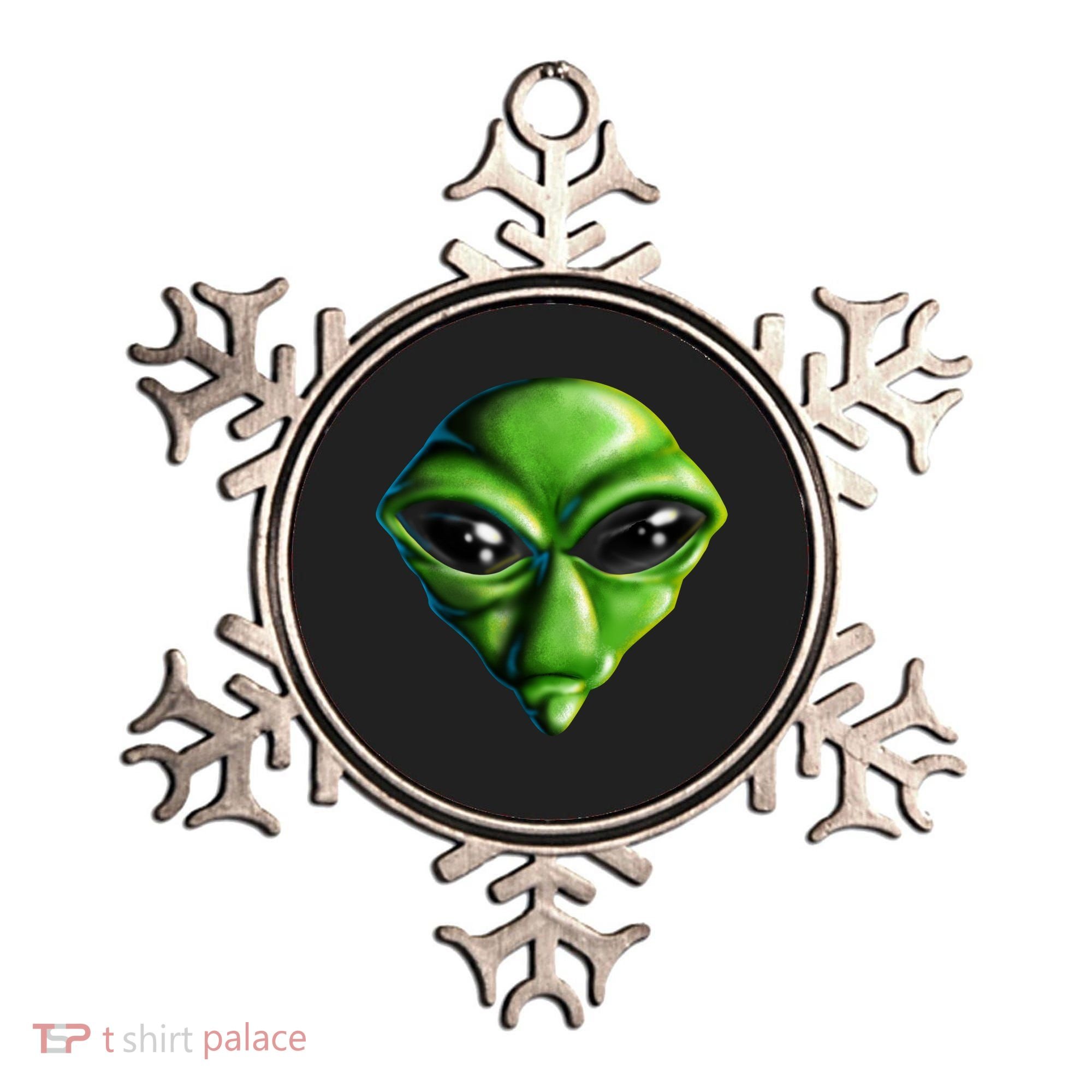 Alien Head Ornament