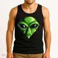 Alien Head Tank Top thumb 3