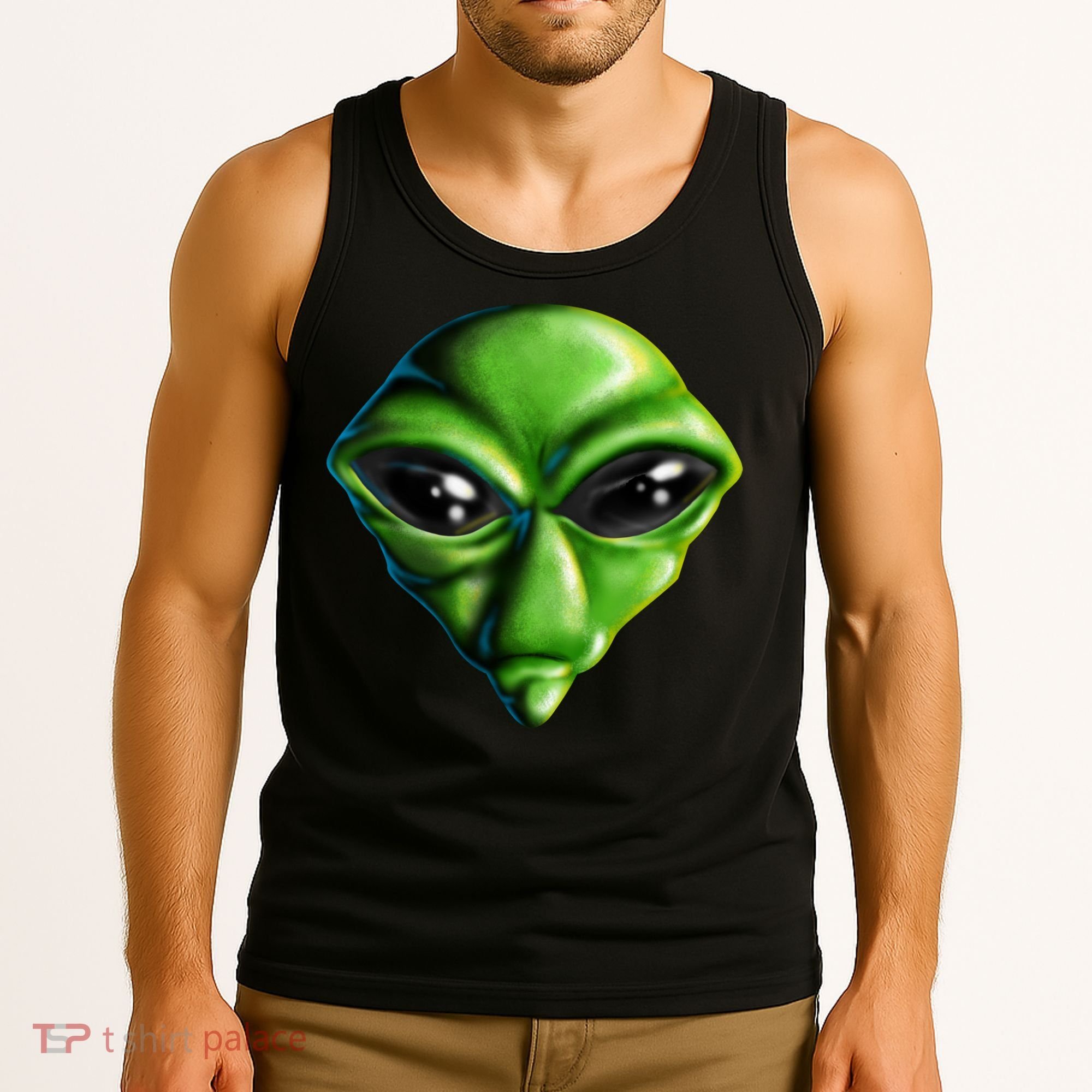 Alien Head Tank Top